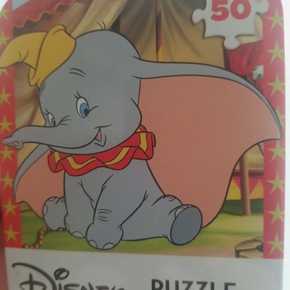 Dumbo Puzzle 50 Pieces in a Tin
